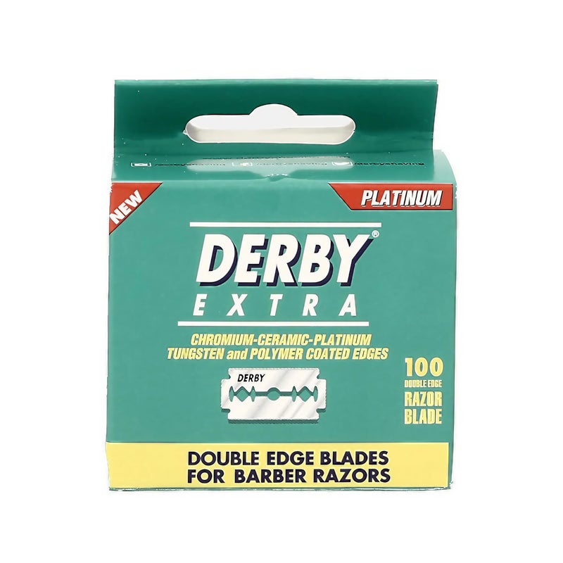 Derby Extra Double Edge Safety Razor Blades - Pack of 100 Blades - Image 5